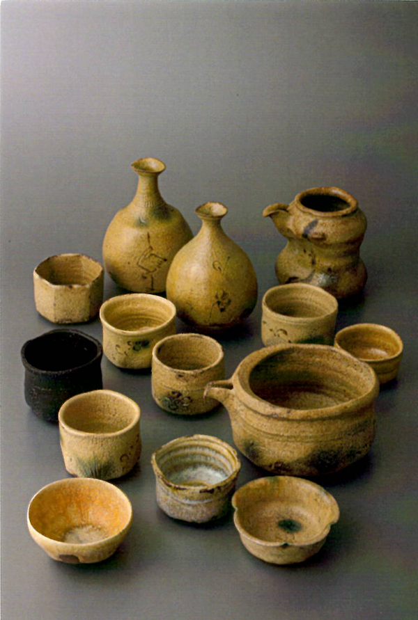 油揚手黄瀬戸　松村遷　作陶展