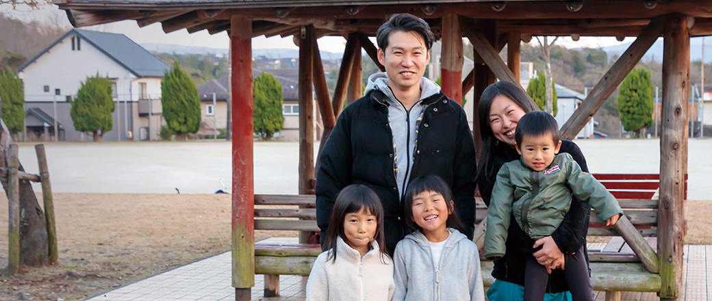 市原さん一家の写真