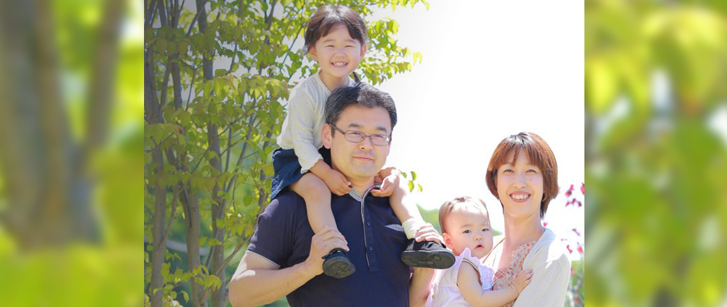 八木さん一家の写真