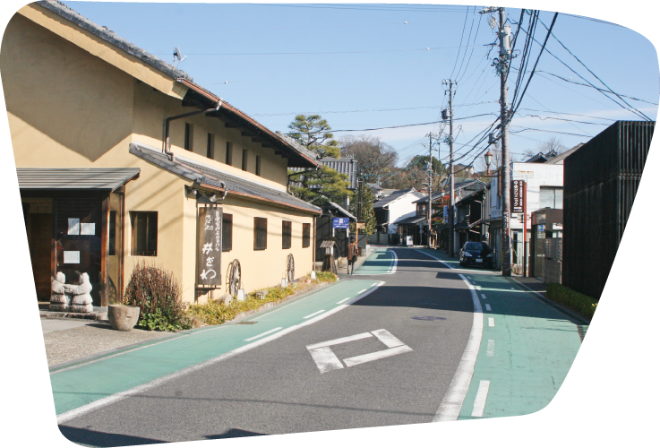 オリベストリートまちなみの様子